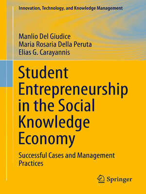 cover image of Student Entrepreneurship in the Social Knowledge Economy